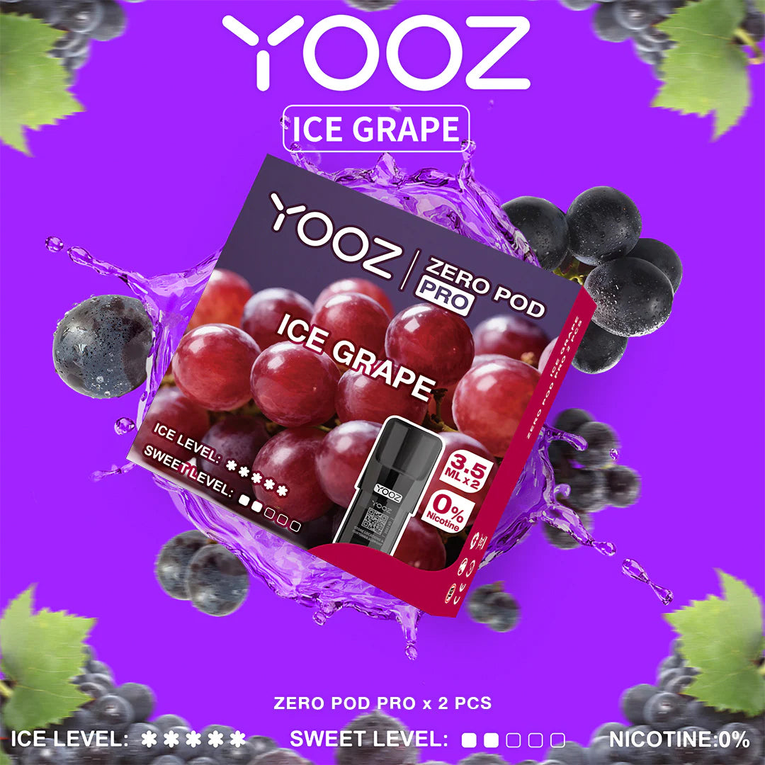 YOOZ ZERO PODS PRO 【グレープ】 – Yooz-Japan (non-nicotine)