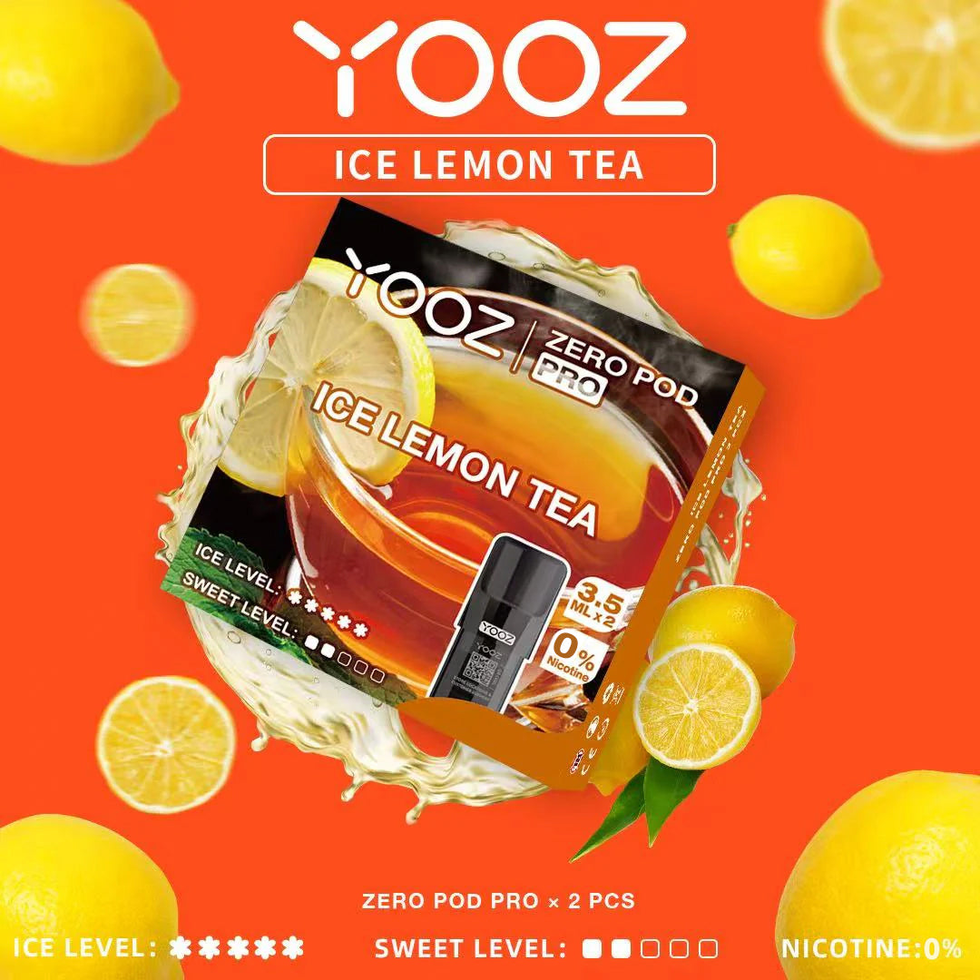 YOOZ ZERO PODS PRO 【アイスレモンティー】 – Yooz-Japan (non-nicotine)