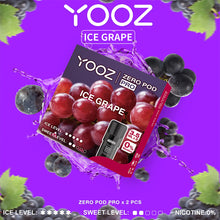 画像をギャラリービューアに読み込む, YOOZ ZERO PODS PRO　【グレープ】
